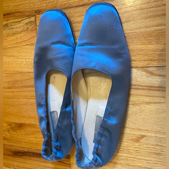 Vera Wang satin ballet flats - Picture 1 of 4